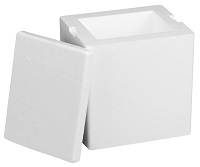 25 x 16.5 x 12 Insulated Foam
Cooler w/1.5 wall 12/tray