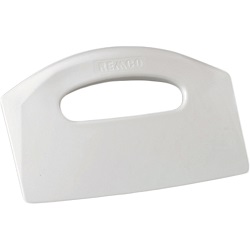 BENCH SCRAPER, 8.5&quot; X 5&quot;, WHITE (SOLD BY EACH)