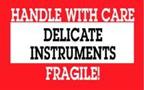 #DL1460 3 x 5&quot; Delicate
Instruments Handle with Care
Fragile Label