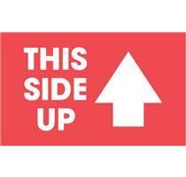 #DL1481 3 x 5&quot; This Side Up (Arrow) Label