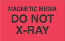 #DL2461 3 x 5&quot; Magnetic Media
Do Not X-RAY Label