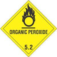 #DL5170 4 x 4&quot; Organic Peroxide - Hazard Class 5