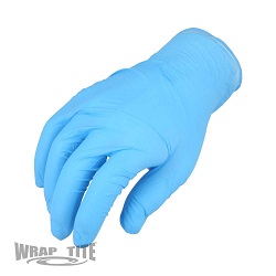 Blue Select Nitrile 4 mil  Powder Free FDA Glove (SMALL) 