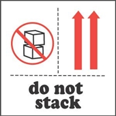 DO NOT STACK LABELS