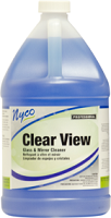CLEAR VIEW GLASS CLEANER 4GALLONS/CASE