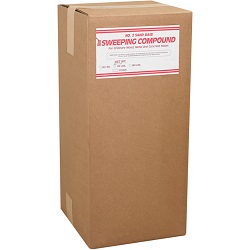 Gritless Sweeping Compound -  50 lb. Bag, Sand-free, Oil 