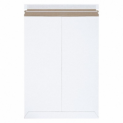 13 X 18&quot; WHITE SELF-SEAL 
STAYFLAT MAILER .028 100/CASE