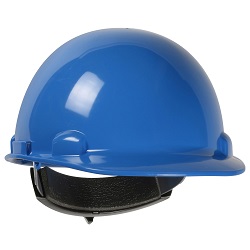 Blue Hard Hat w/Wheel Rachet  12/case