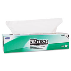 Kimwipes Delicate Task Wipers, 1-Ply, 16 3/5 X 16 5/8,