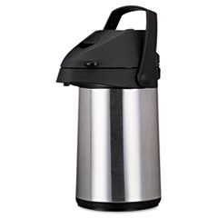 Direct Brew/serve Insulated Airpot With Carry Handle,
