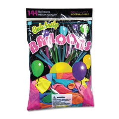 Balloons, 12&quot;, Helium Quality Latex, 12 Assorted Colors,