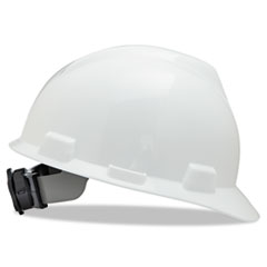 V-Gard Hard Hats, Ratchet Suspension, Size 6 1/2 - 8,