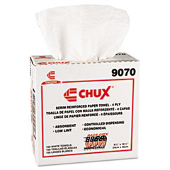 Chux General Purpose Wipers, Drc, 9 1/2 X 16 1/2, White,