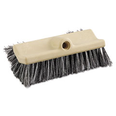 Dual-Surface Vehicle Brush, 10&quot; Long, Brown