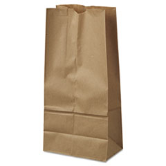 Grocery Paper Bags, 40 Lbs
Capacity, #16, 7.75&quot;w X 4.81&quot;d
X 16&quot;h, Kraft, 500 Bags
