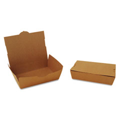 Champpak Carryout Boxes, #2, 7.75 X 5.5 X 1.88, Kraft,