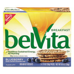 Belvita Breakfast Biscuits, 1.76 Oz Pack, Blueberry,