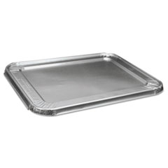Half Size Aluminum Steam Table Pan Lid, Deep, 100/carton