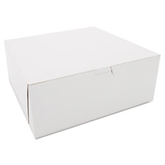 Bakery Boxes, 10 X 10 X 4, White, 100/carton