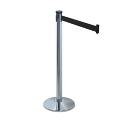 Adjusta-Tape Crowd Control Stanchion Posts Only, Polished