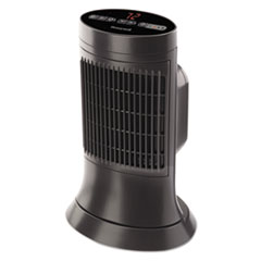 Digital Ceramic Mini Tower
Heater, 750 - 1500 W, 10&quot; X 7
5/8&quot; X 14&quot;, Black