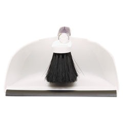 Duster Brush With Pan, 9.5 X 12.5, 3.5&quot; Handle, Plastic,