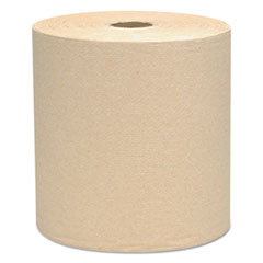 Essential Hard Roll Towels, 1.5&quot; Core, 8 X 800ft, Natural,