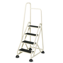 Stop-Step Ladder, 66.25&quot; Working Height, 300 Lbs