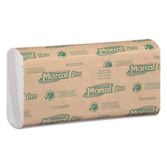 100% Recycled Folded Paper Towels, 12 7/8x10 1/8,c-Fold,