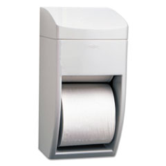 Matrix Series Two-Roll Tissue Dispenser, 6 1/4w X 6 7/8d X