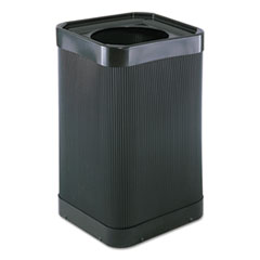 At-Your Disposal Top-Open Waste Receptacle, Square,