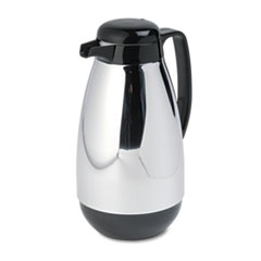 Vacuum Glass Lined Chrome-Plated Carafe, 1l