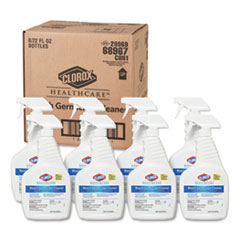 Bleach Germicidal Cleaner, 22 Oz Spray Bottle, 8/carton
