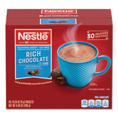 No-Sugar-Added Hot Cocoa Mix Envelopes, Rich Chocolate,