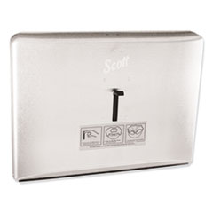Personal Seat Cover Dispenser, 16.6 X 2.5 X 12.3, Stainless