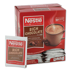 Hot Cocoa Mix, Rich Chocolate, .71oz, 50/box