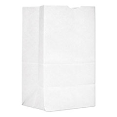 Grocery Paper Bags, 40 Lbs
Capacity, #20 Squat, 8.25&quot;w X
5.94&quot;d X 13.38&quot;h, White, 500
Bags
