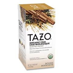 Chai Organic Black Tea, Filter Bag, 24/box