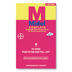 Complete Menstrual Caplets, Two-Pack, 30 Packs/box