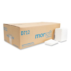 Morsoft Dispenser Napkins, 1-Ply, 3.5 X 5, White