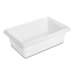 Food/tote Boxes, 3.5 Gal, 18 X 12 X 6, White