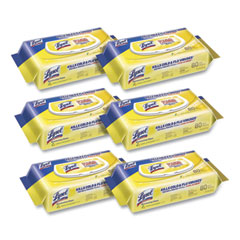 Disinfecting Wipes Flatpacks,
6.69 X 7.87, Lemon And Lime
Blossom, 80 Wipes/flat Pack, 6
Flat Packs/carton