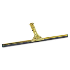 Golden Clip Brass Squeegee Complete, 18&quot; Wide