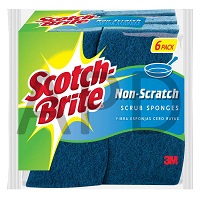 Scotch-Brite Non-Scratch Scrub 
Sponge 526-5, 6/Package 
5/Packages/Case (30)